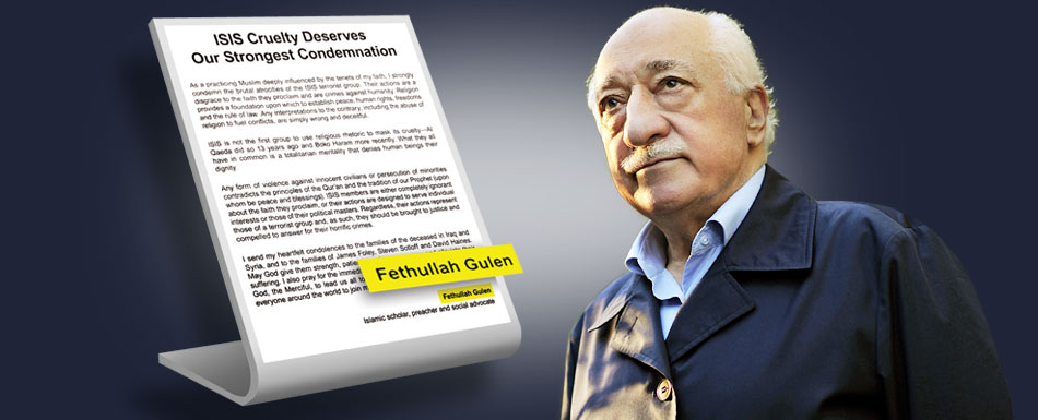 Statement on ISIS by Our Honorary President Fethullah Gulen
